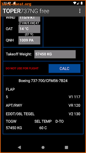 TOPER 737NG Free screenshot