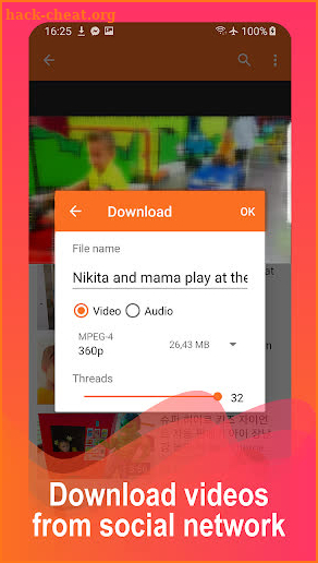 Toper video downloader - Download videos easy screenshot