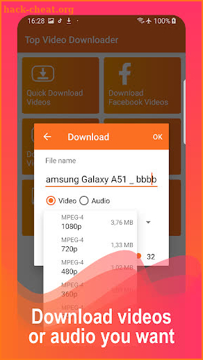 Toper video downloader - Download videos easy screenshot