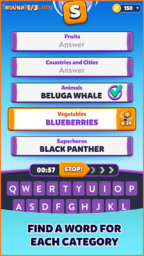 Topic Twister: a Trivia Crack game screenshot