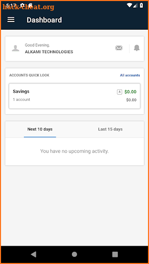 TopLine Mobile Banking App screenshot