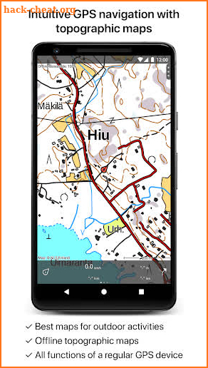 Topo GPS Finland screenshot