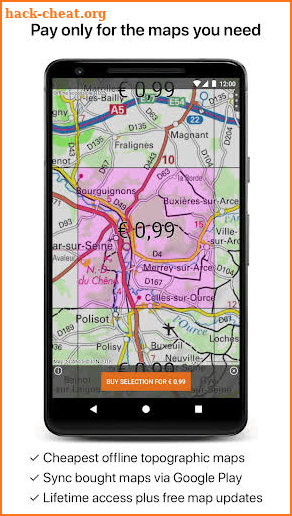 Topo GPS France screenshot