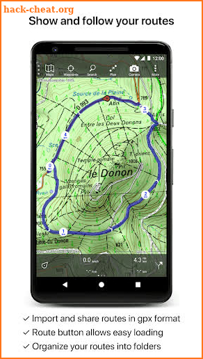 Topo GPS France screenshot