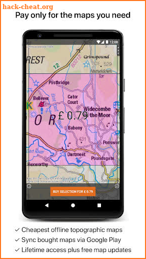 Topo GPS Great Britain screenshot