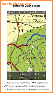 Topo GPS Netherlands screenshot