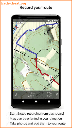 Topo GPS Spain screenshot