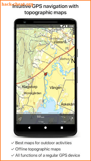 Topo GPS Sweden screenshot
