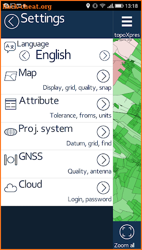 topoXpress GIS & Survey screenshot