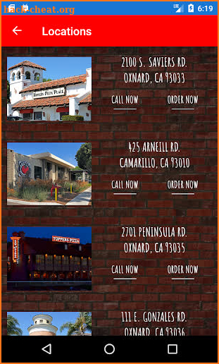 Toppers Pizza Place screenshot