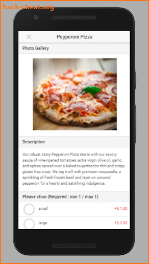 Toppers Pizza (Private Beta) screenshot