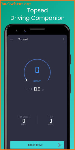 Topsed: Trip Meter with GPS Speedometer & Odometer screenshot