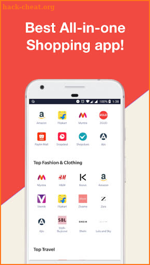 TopShop - Online Shopping Mobile Recharge Fashion screenshot