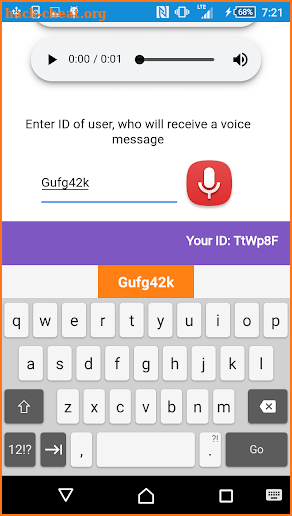 TopVoice Message Player screenshot
