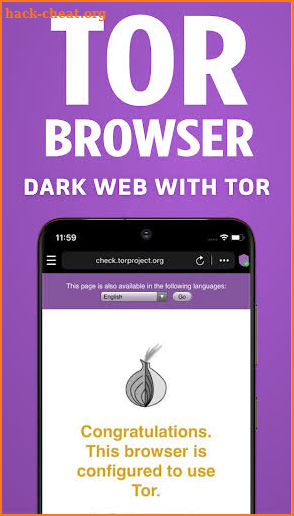 TOR Browser: OrNET Onion Web screenshot