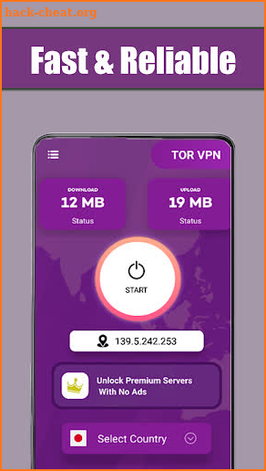 TOR VPN screenshot