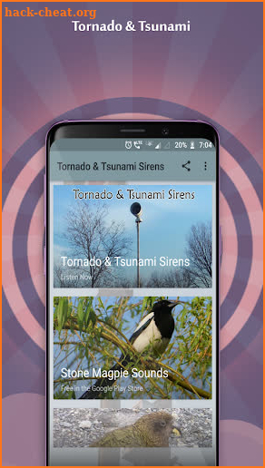Tornado & Tsunami Sirens screenshot