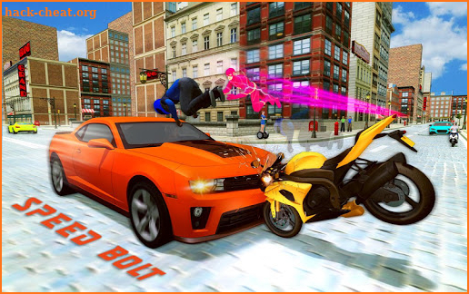 Tornado Bolt Light Speed Hero: Vegas Robot Crime screenshot
