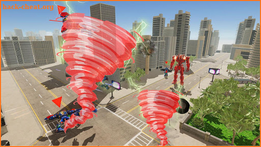 Tornado Robot Simulator: Tornado Robot Warfare screenshot