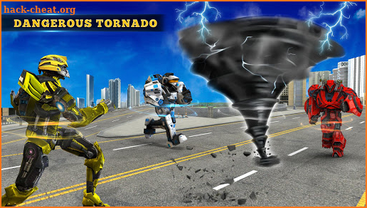 Tornado Transform Robot Wars screenshot