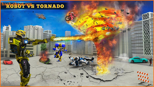 Tornado Transform Robot Wars screenshot