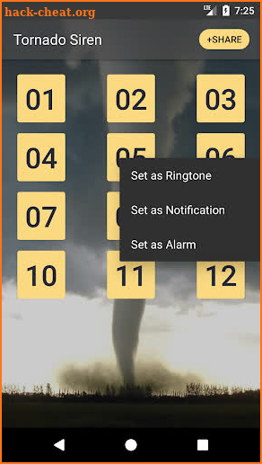 Tornado Warning Siren Sound Effect & Ringtones screenshot