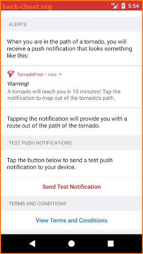 TornadoFree screenshot