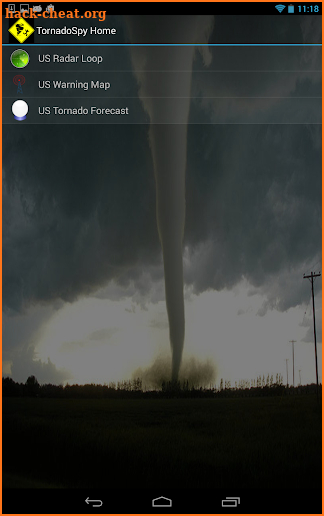 TornadoSpy screenshot