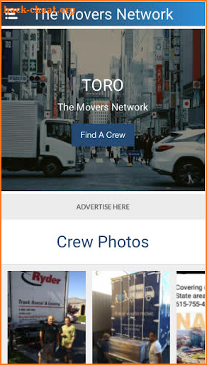 TORO The Movers Network screenshot