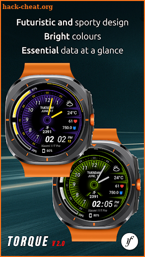 Torque Watch Face screenshot