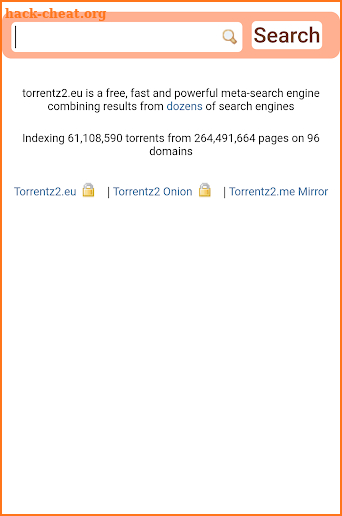 Torrent Search Engine screenshot