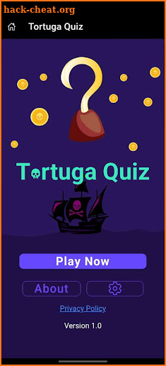 Tortuga Quiz screenshot