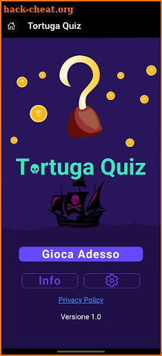 Tortuga Quiz screenshot