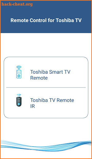 Toshiba Smart TV Remote screenshot