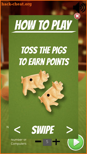 Toss the Pigs - Fun Dice Game screenshot