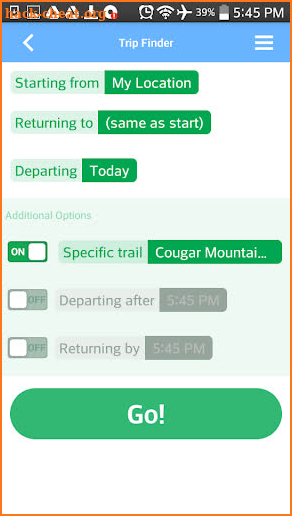 TOTAGO (Turn Off The App - Go Outside) screenshot