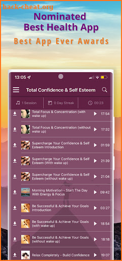Total Confidence & Self Esteem screenshot