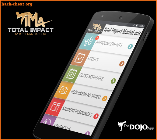 Total Impact Martial Arts(TIMA) screenshot