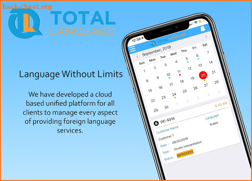 Total Language - Vendor screenshot