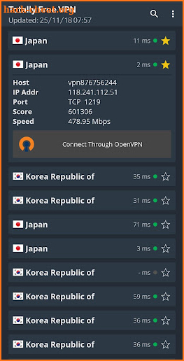 Totally Free VPN. No Limits! No Account Required! screenshot