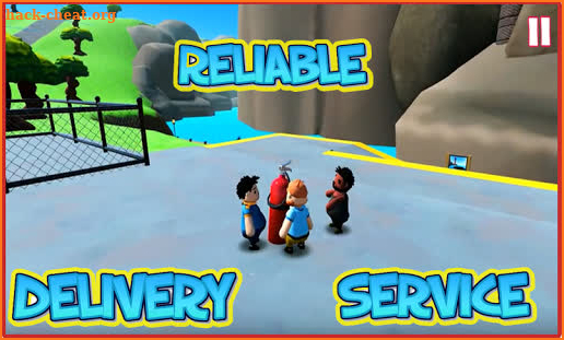 Totally game reliable delivery service screenshot