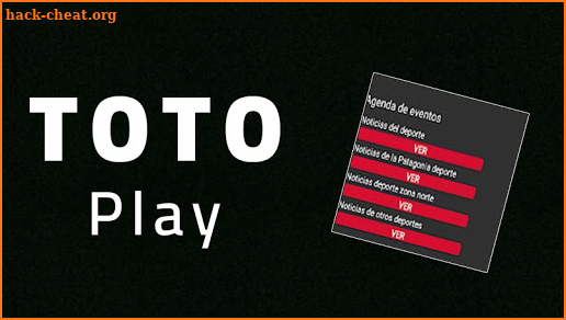 Toto play : The manual 2021 screenshot