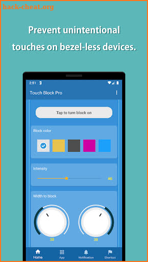 Touch Block Free - screen , touch , block screenshot