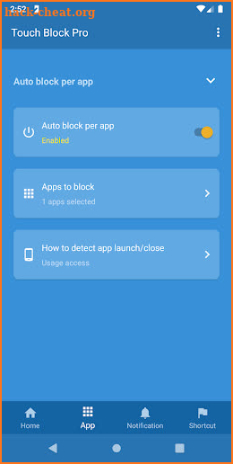 Touch Block Pro - screen , touch , block screenshot