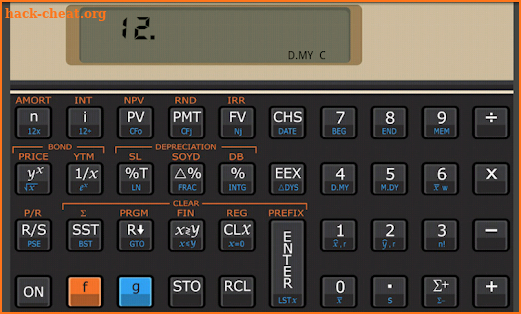 Touch Fin Financial Calculator screenshot