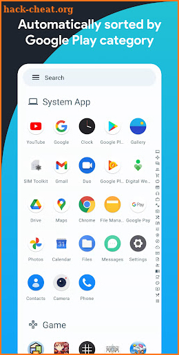 Touch Find - Smart App Drawer screenshot