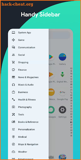 Touch Find - Smart App Drawer screenshot