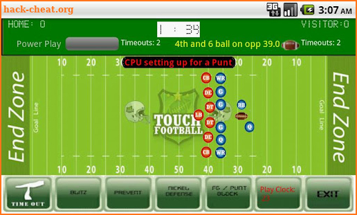 Touch Football Pro screenshot