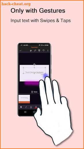Touch Gesture Keyboard screenshot