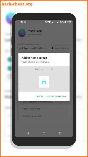 Touch Lock : Lock touch screen screenshot